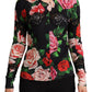 Dolce & Gabbana Elegant Floral Silk Blend Cardigan