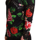 Dolce & Gabbana Elegant Floral Silk Blend Cardigan