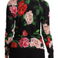 Dolce & Gabbana Elegant Floral Silk Blend Cardigan