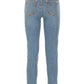 Imperfect Light Blue Cotton Women Jeans