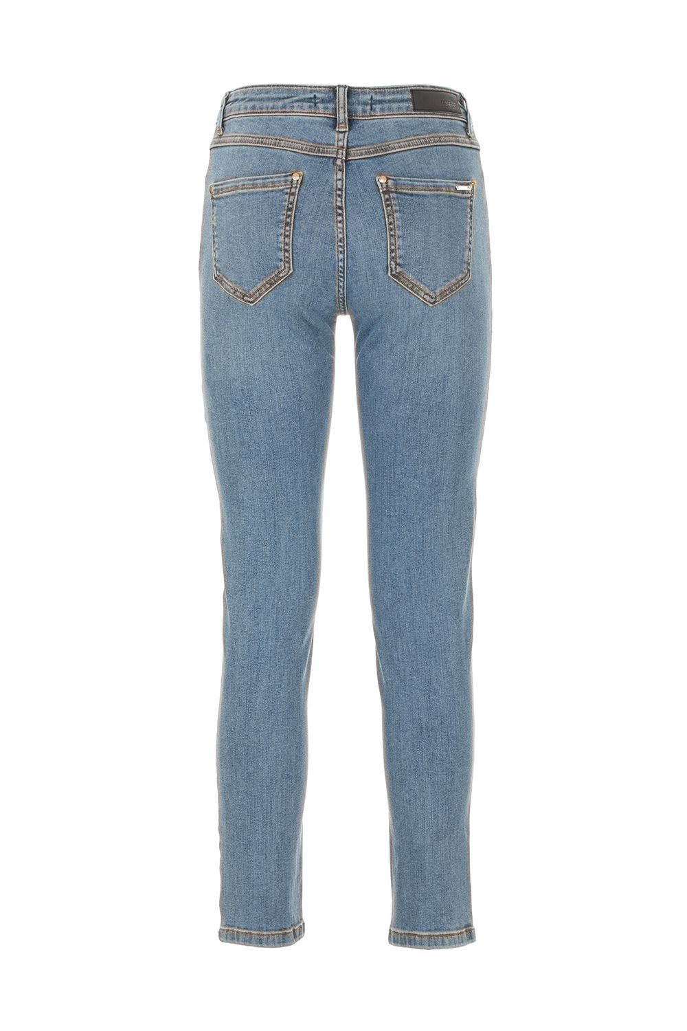 Imperfect Light Blue Cotton Women Jeans