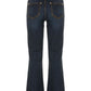 Imperfect Chic Blue Denim with Comfort Stretch