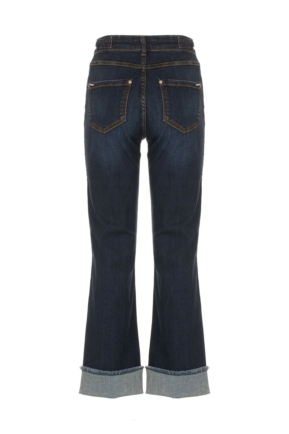 Imperfect Chic Blue Denim with Comfort Stretch