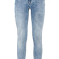 Fred Mello Chic Light Blue Skinny Fit Denim