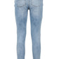 Fred Mello Chic Light Blue Skinny Fit Denim