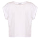 Imperfect White Cotton Women T-Shirt