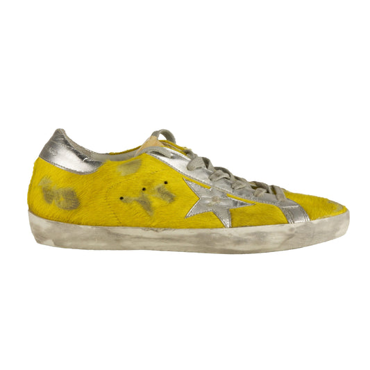 Golden Goose Yellow Leather Women Sneaker