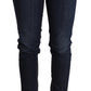 Acht Chic Dark Blue Skinny Jeans