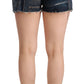 Dolce & Gabbana Elegant High-Waisted Blue Denim Shorts