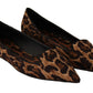 Dolce & Gabbana Exquisite Leopard Print Flats