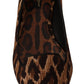 Dolce & Gabbana Chic Leopard Print Cotton Loafers