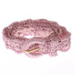 Dolce & Gabbana Elegant Pink Viscose Women's Belt - Made in Italy