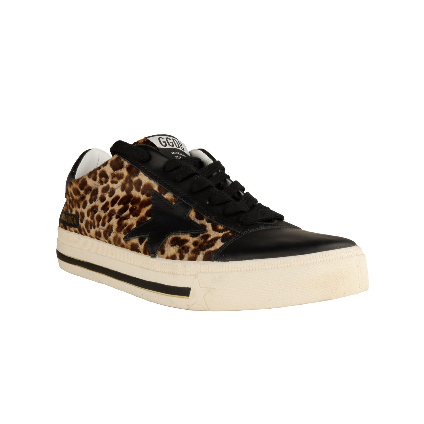 Golden Goose Black Leather Women Sneaker