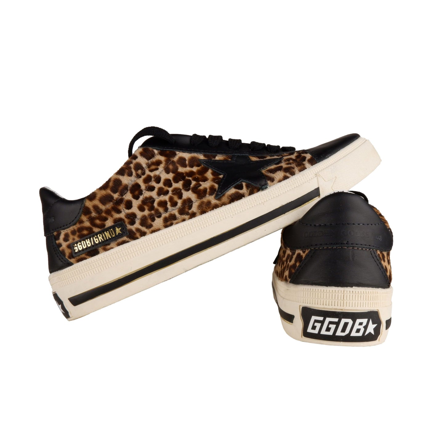 Golden Goose Black Leather Women Sneaker