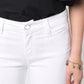 Love Moschino White Cotton Women Jeans