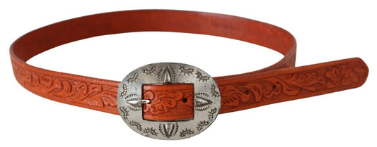 Ralph Lauren Elegant Brown Leather Fashion Belt