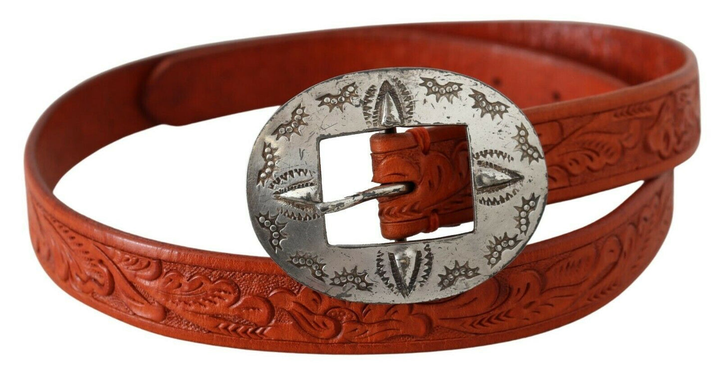 Ralph Lauren Elegant Brown Leather Fashion Belt