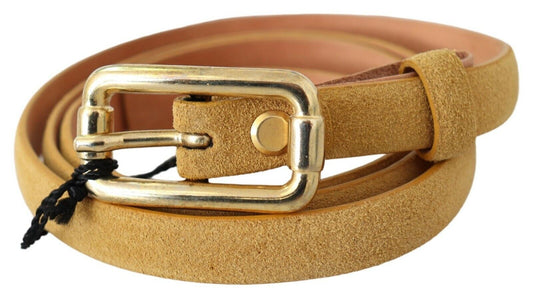 GF Ferre Elegant Light Brown Leather Belt