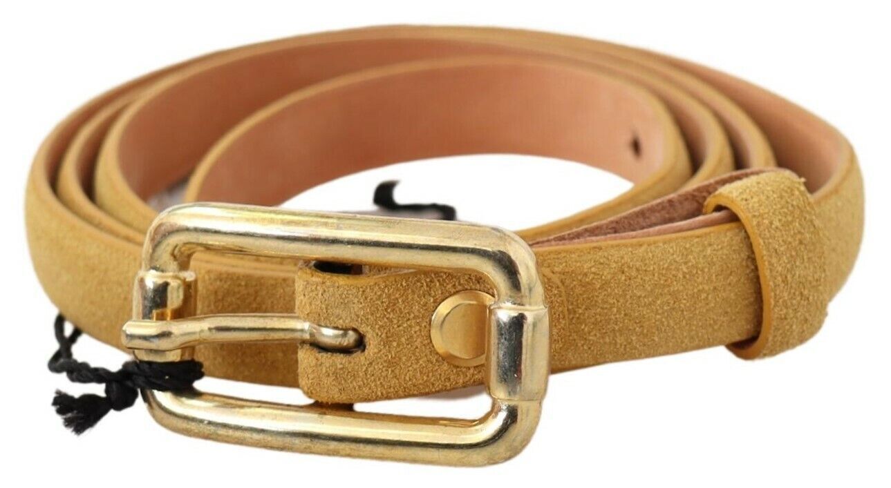 GF Ferre Elegant Light Brown Leather Belt