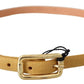 GF Ferre Elegant Light Brown Leather Belt