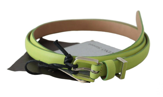 Scervino Street Emerald Green Leather Fashion Belt