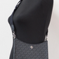 Michael Kors Briley Small Messenger Crossbody Handbag Black Signature