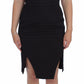 DAIZY SHELY Elegant Sheath Black Dress for Formal Occasions