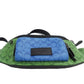 COACH Neon Green Multi Blocked Signature Canvas Track Waist Belt Bag