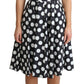 Dolce & Gabbana Polka Dot Sleeveless A-Line Dress