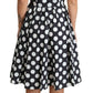 Dolce & Gabbana Polka Dot Sleeveless A-Line Dress