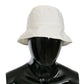 Ermanno Scervino Timeless Beige Bucket Cap - Chic Sophistication