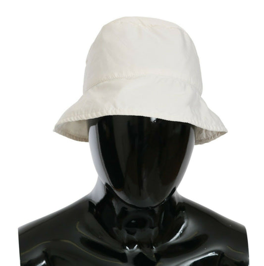 Ermanno Scervino Timeless Beige Bucket Cap - Chic Sophistication