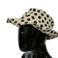 Dolce & Gabbana Chic Black Polka Dot Trilby Hat