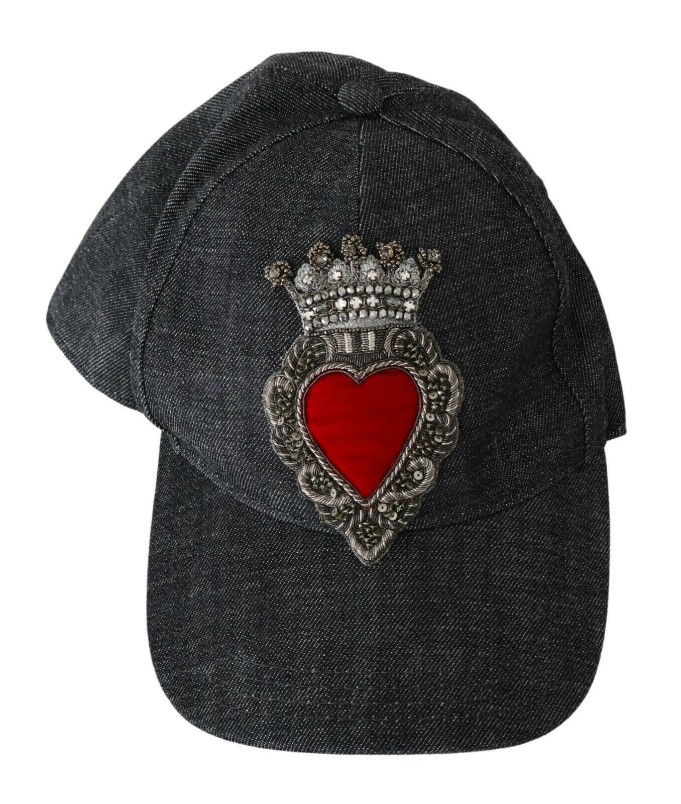 Dolce & Gabbana Elegant Blue Cotton Baseball Cap