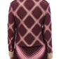 House of Holland Elegant Multicolor Check Print Jacket