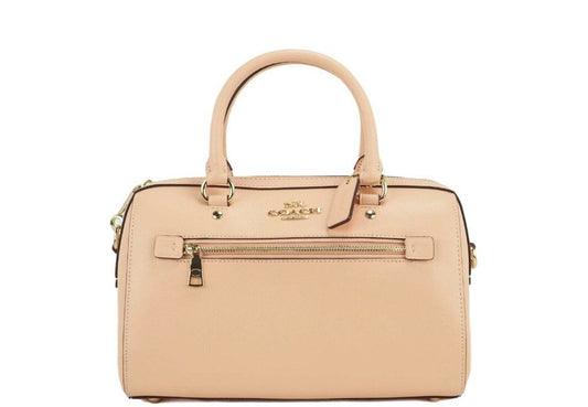 COACH (79946) Rowan Faded Blush Medium Satchel Crossbody Bag