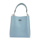 COACH (CA177) Mollie 22 Small Powder Blue Leather Bucket Handbag Purse Bag