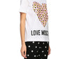 Love Moschino White Cotton Women T-Shirt