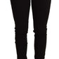 Dolce & Gabbana Sleek Mid-Waist Black Skinny Jeans