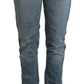 Acht Chic Washed Cotton Denim with Folded Hem