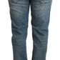 Acht Chic Washed Cotton Denim with Folded Hem