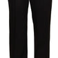 Dolce & Gabbana Elegant High-Waist Black Trousers