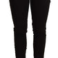 Dolce & Gabbana Chic Black Mid-Waist Skinny Denim Jeans