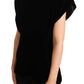 Dolce & Gabbana Exquisite Velvet Tank Top with Bold Shoulders