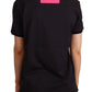 Dolce & Gabbana Elegant Black Cotton Logo Tee