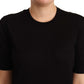 Dolce & Gabbana Elegant Silk Round Neck Tee