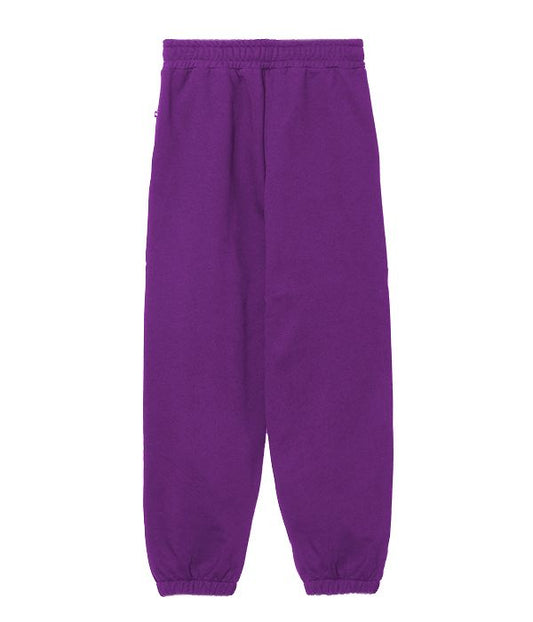 Comme Des Fuckdown Purple Cotton Women Sweatpant