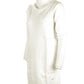 Yes Zee White Acrylic Women Dress