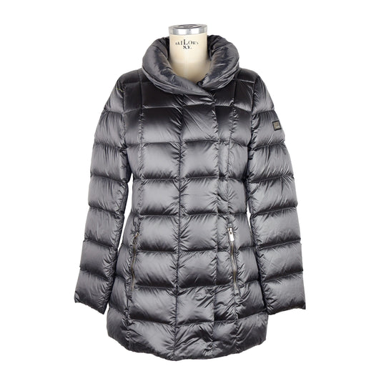 Yes Zee Gray Polyamide Women Jacket