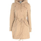 Yes Zee Beige Cotton Women Coat